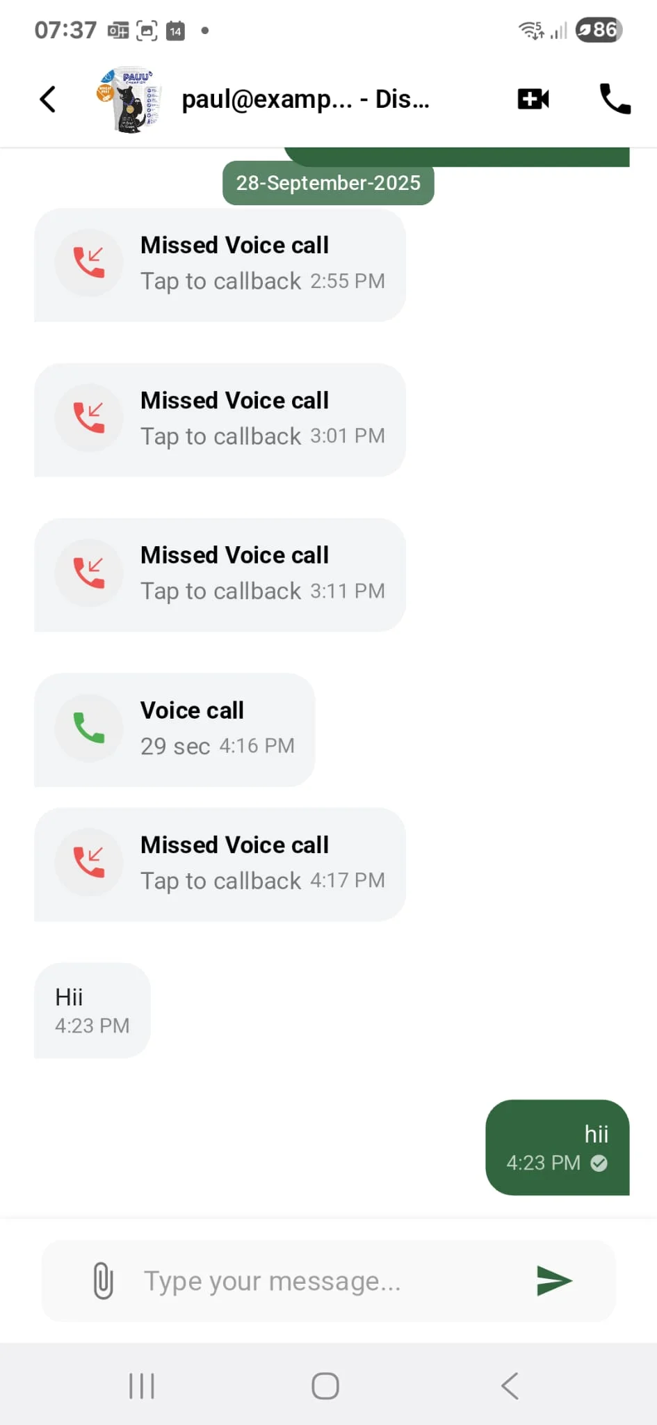 VOGO mobile app screen IMG-20251014-WA0003